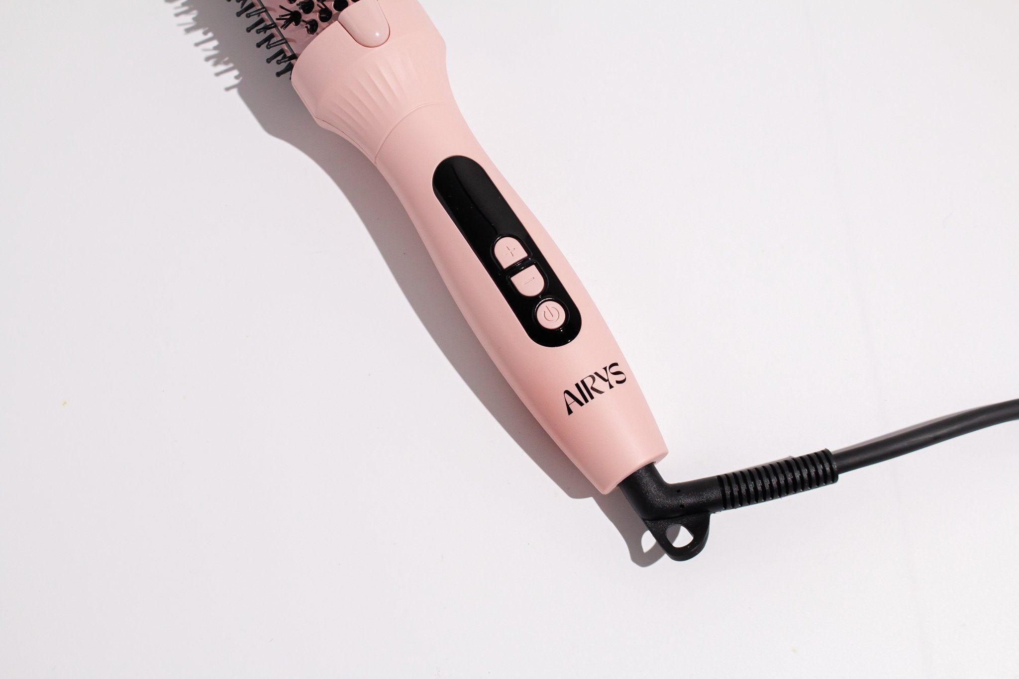 Airys Bouncy Blowdry Brush - Airys Hair - Wave Babe - Airys Hair - 5 in 1 hair styler - 5 in 1 styler - wavy talk - hair curler - curling tong - thermal brush - bouncy blowdry brush - mermaid waver - beach wave - interchangeable head - hair styling attachments - curling wand - blowout brush - amika brush - air wrap - heated brush - heated round brush - blowdry brush - thermal brush - blowout brush  